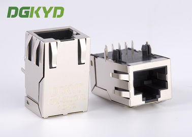 Metal shielded CAT6 10 Pin Rj45 Connector KRJ -300CNL High performance