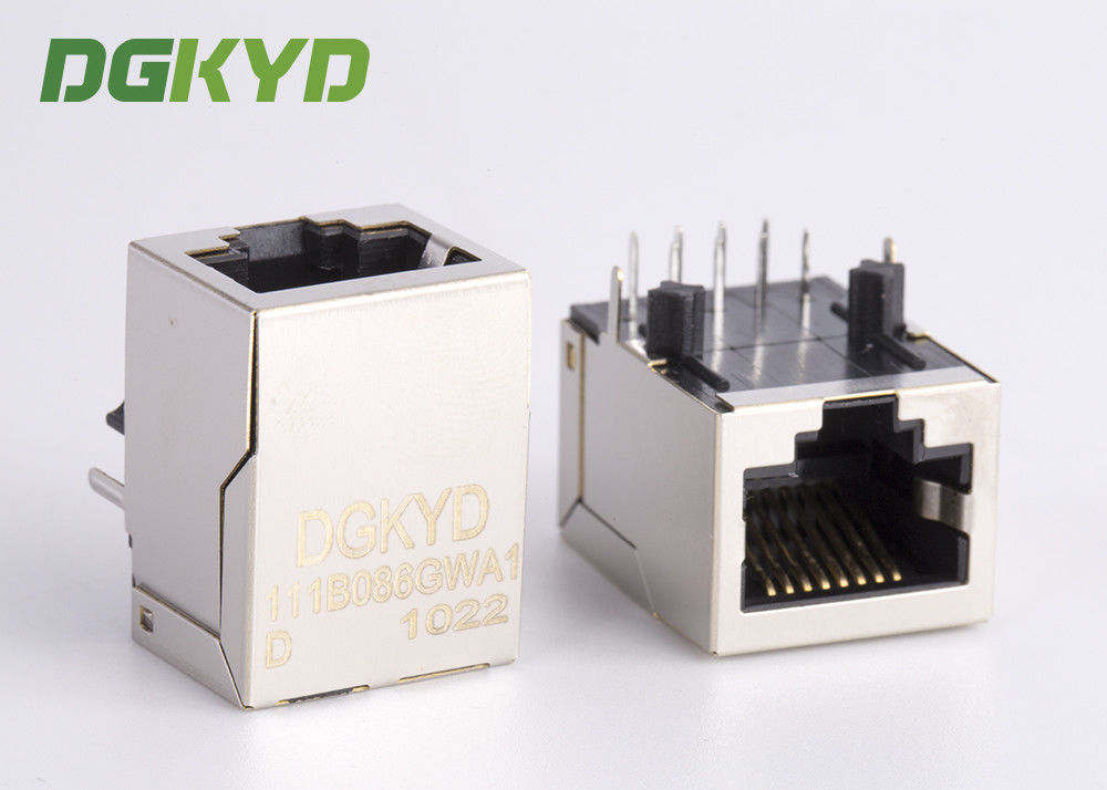 100 BASE Cable RJ45 Modular Jack with EMI Fingers J0011D21NL