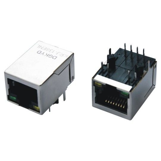 Surface Mount RJ45 Jack Shielded with Internal