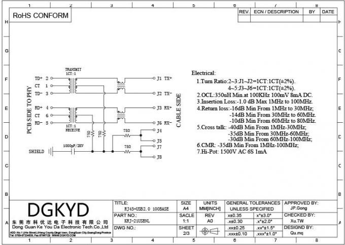 Rj45 wiring diagram 100mb