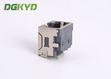Custom Shield 8p8c SMD / SMT Rj45 Keystone Jack Extra Low Profile Ethernet Connector