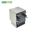 DGKYD511B207AB2A1DP068 180 Degree Notched RJ45 Connector Ethernet Filter POE 6U Network Interface