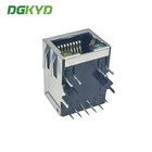 DGKYD111B089DB1A1DPQ RJ45 Network Interface Connector TAB-DOWN 1X1 10/100BASE POE Without 8 Pins