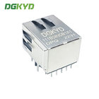 DGKYD111B089DB1A1DPQ RJ45 Network Interface Connector TAB-DOWN 1X1 10/100BASE POE Without 8 Pins
