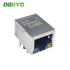 DGKYD111B206AB2A1D RJ45 Connector 100M Horizontal 90 Degrees Straight Plug With Light And Shield