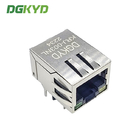 Network Connector RJ45 with Transformer Integrated Magnetics , 100BASET G/Y