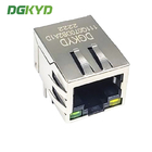 DGKYD111Q070DB2A1D Ethernet RJ45 Socket 1000BASE-TX Integrated Transformer G/Y