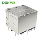 DGKYD22Q042DB2A5D068 RJ45 Gigabit Network Connector With Light Shield 10PIN