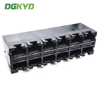 DGKYD59212688IWA1DY1G022 2x6 Multiport RJ45 Connector All Plastic 8P8C