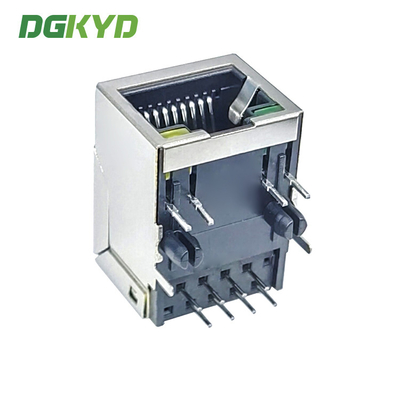 DGKYD59211118AB1A3DY1027 RJ45 Without Filter Socket 10P8C With LED 59 Series Y/G