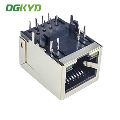 DGKYD59211118AB1A3DY1027 RJ45 Without Filter Socket 10P8C With LED 59 Series Y/G