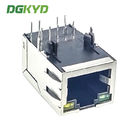 DGKYD311Q070DC2A4DN 25.4mm Network Interface Connector Single Port Gigabit Filter Integrated Transformer 10PIN