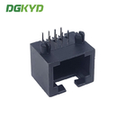 DGKYD53241188IWA1DY1006 Single Port Black RJ45 Network Connector All Plastic