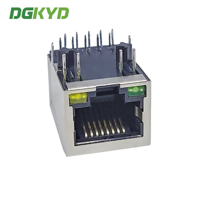 DGKYD111B178AB2A1DP RJ45 Connector Crystal Head Network 100M With Light Poe