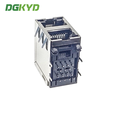 DGKYD59212188HWA1DY1CD022 RJ45 Multi Port Socket With Shielded Modular Interface