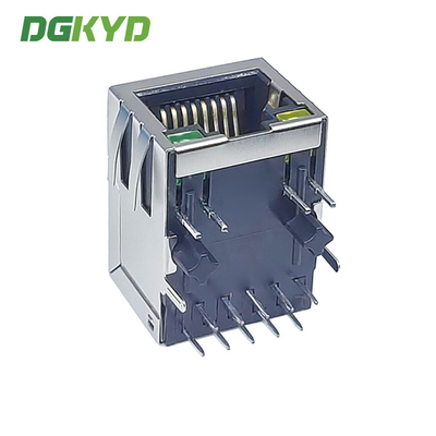 KRJ-60BPOEGYZENL with PoE power supply RJ45 connector 100M integrated filter network socket network cable interface