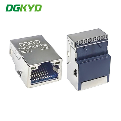 DGKYD211Q575AA2A7CBS2057 RJ45 Gigabit Integrated Filter Sink SMT 2.5G Connector Network Connector 6U LCP