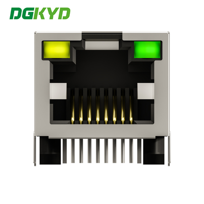 DGKYD561188AB1A3DY1027 Without Filter 8P8C Shielded Connector With Light Network Port Plug