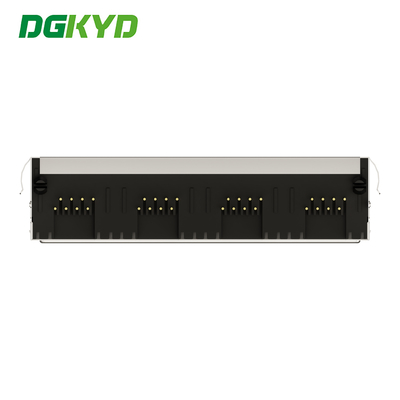 RJ45 Modular Block Interface Cat6 PCB Jack Ethernet RJ45 Female Connector DGKYD561488HWA1DY1022