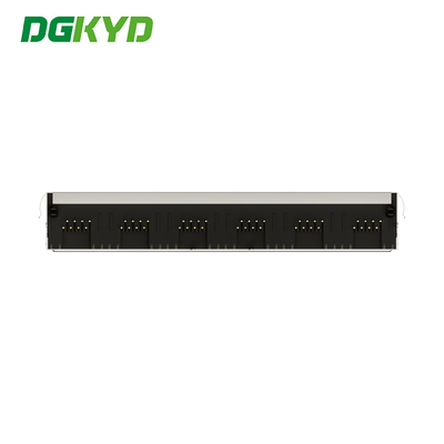 RJ45 Modular Block Interface Cat6 PCB Jack Ethernet RJ45 Female Connector DGKYD561688HWA1D9Y1022