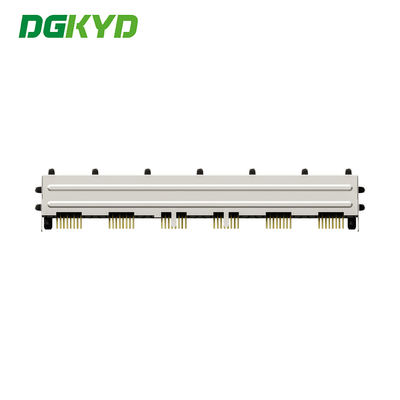 RJ45 Modular Block Interface Cat6 PCB Jack Ethernet RJ45 Female Connector DGKYD561688HWA1D9Y1022