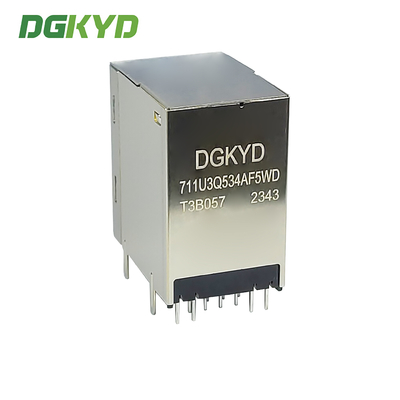 Rj45 Connector With Usb3.0 Socket Integrated Gigabit Network Interface Rj45+Dual Usb3.0 Dgkyd711u3q534af5wdt3b057