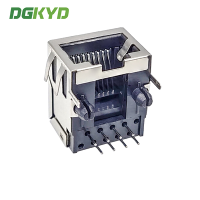 RJ45 Single Port Connector TAB-UP 8p8c Network Port Socket Without Filter DGKYD56221118HWA1D1Y1006