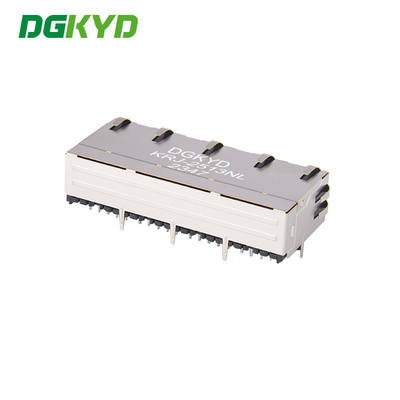 Gigabit Network Socket 4 Gang RJ45 Connector Ethernet Interface KRJ-2513NL