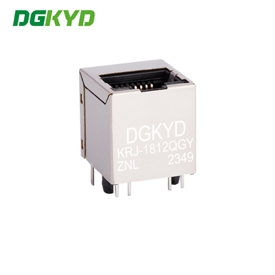 KRJ-1812QGYZNL rj45 female connector cat6 Vertical