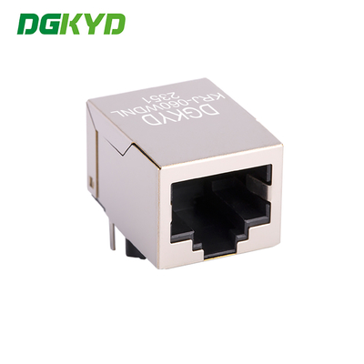 KRJ-060WDNL RJ45 Power Grid Interface Connector With Filter Socket Interface Network Communication