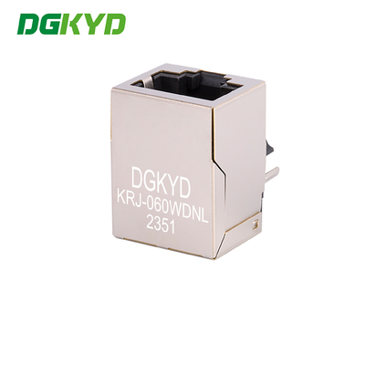 KRJ-060WDNL RJ45 Power Grid Interface Connector With Filter Socket Interface Network Communication