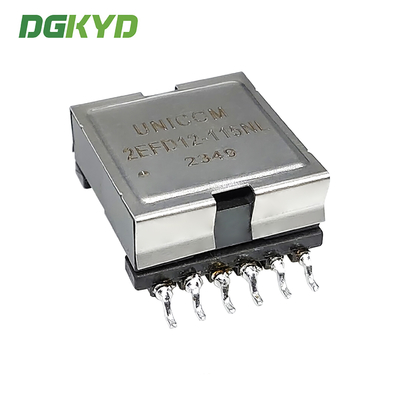 KEFD2041SR Ethernet Isolation Transformer 12 Pin SMD Shielded 100Mbps Network