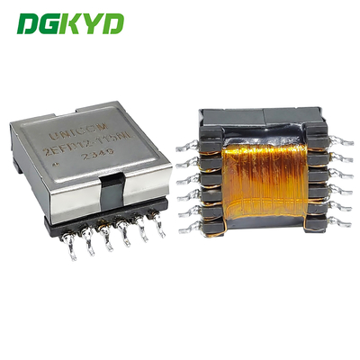 KEFD2041SR Ethernet Isolation Transformer 12 Pin SMD Shielded 100Mbps Network