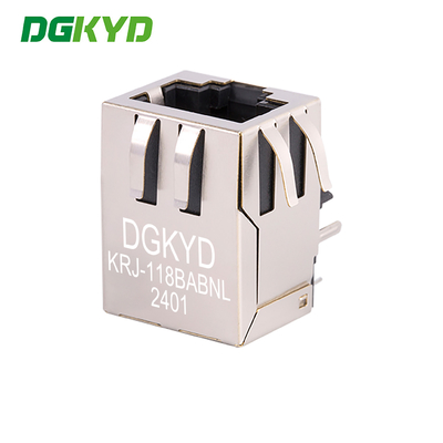 KRJ-118BABNL RJ45 Network Connector Gigabit Ethernet Magic RJ45 Modular Jack, Industrial RJ45 Female Connector