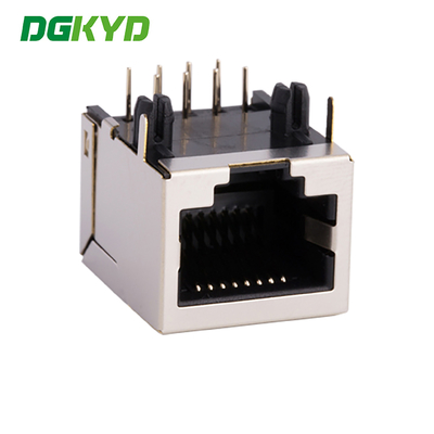 KRJ-5621S10P8CQNL RJ45 Connector Network Interface 10P8C Shielded Without Light And Filter Communication Interface