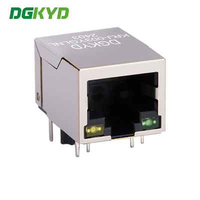 KRJ-003YGLNL 100M Integrated Filter CAT5E Ethernet RJ45 Waterproof Connector Module Shielded