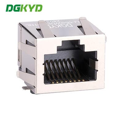 KRJ-56SWDESMTNL Single Port RJ45 Connector Without Light SMT Without Filter Network Interface