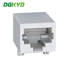 DGKYD111B002IWC4D single port RJ45 connector, 100Mbps, integrated filtering, fully plastic, without light network socket