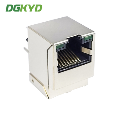 DGKYD511Q056AC3A2DK068 RJ45 180 Degree Direct Insertion With Shielded Shell Full Package Network Interface 10p8c