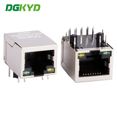 KRJ-320DNL Gigabit ethernet connector RJ45 with isolation transformer Moudles for Internet Camera