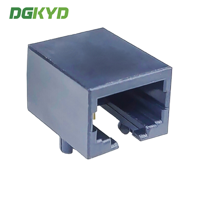 DGKYD56221118IWA1DY4 Single Cell RJ45 10P8C Light Free All Plastic Mesh Socket 6U