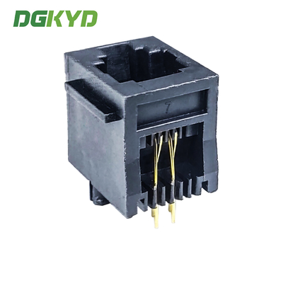 DGKYD5222E1164IWA1DY4 RJ11 Connector Crystal Head Network Cable Interface Without Light