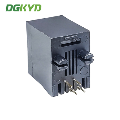 DGKYD52221144IWA1DY4 RJ11 Connector Crystal Head Network Cable Interface Without Light 6U