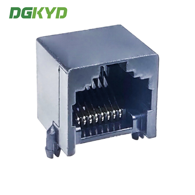 DGKYD5521188IWA1DY4 full plastic light free RJ45 mesh connector 8P8C PBT material