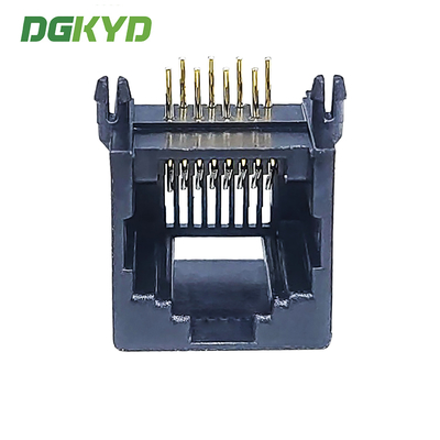DGKYD5521188IWA1DY4 full plastic light free RJ45 mesh connector 8P8C PBT material
