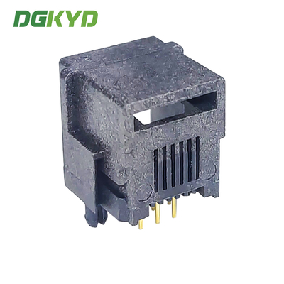 DGKYD5523A1166IWA8DY5 full plastic light free RJ11 Ethernet connector 6P6C FR52 material