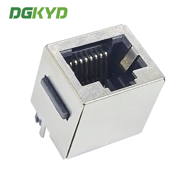 DGKYD52TE1188GWA2DY4 RJ45 connector 52T 8P8C with ear shielded interface modular vertical socket