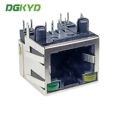 RJ45 Straight Through 56 With Light And Wing FR52 Material Communication Interface DGKYD561188DB1A8DB7H