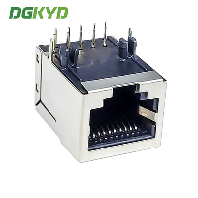 RJ45 Straight Connector 5921 10P10C Without Light Strip Shielding RJ45 Interface DGKYD59211111GWA1DY4