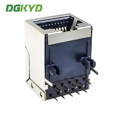 RJ45 Straight Connector 5921 10P10C Without Light Strip Shielding RJ45 Interface DGKYD59211111GWA1DY4